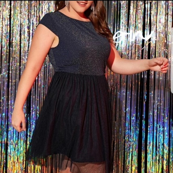 SHEIN Dresses & Skirts - 4X Sparkly Tulle Dress